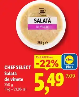 Lidl CHEF SELECT Salată de vinete Ofertă