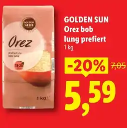 Lidl GOLDEN SUN Orez bob lung prefiert Ofertă