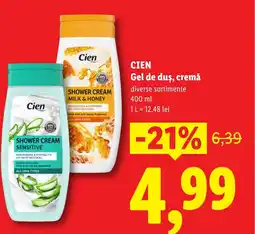 Lidl CIEN Gel de duş, cremă Ofertă