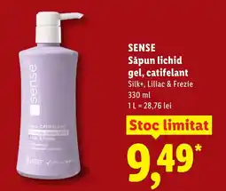Lidl SENSE Săpun lichid gel, catifelant Ofertă