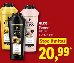 Lidl GLISS Șampon Ofertă
