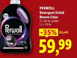 Lidl PERWOLL Detergent lichid Renew Color Ofertă