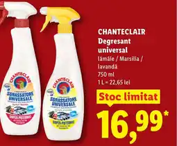 Lidl CHANTECLAIR Degresant universal Ofertă