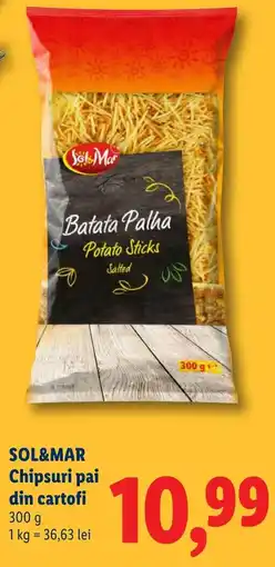 Lidl SOL&MAR Chipsuri pai din cartofi Ofertă