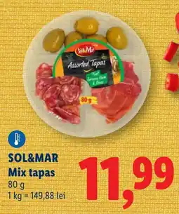 Lidl SOL&MAR Mix tapas Ofertă