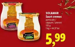 Lidl SOL&MAR Iaurt cremos Ofertă