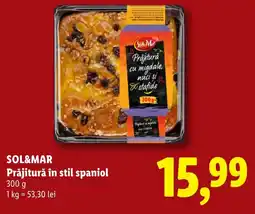 Lidl SOL&MAR Prăjitură în stil spaniol Ofertă