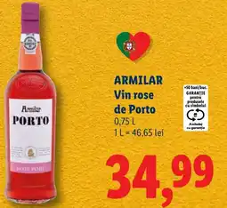 Lidl ARMILAR Vin rose de Porto Ofertă