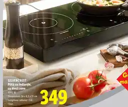 Lidl SILVERCREST Plită cu inducție, cu două zone Ofertă