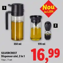 Lidl SILVERCREST Dispenser ulei, 2 în 1 Ofertă