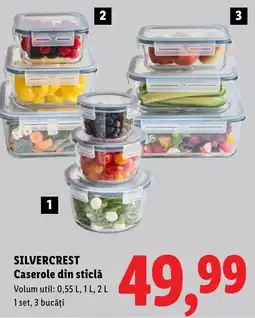 Lidl SILVERCREST Caserole din sticlă Ofertă