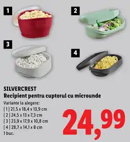 Lidl SILVERCREST Recipient pentru cuptorul cu microunde Ofertă