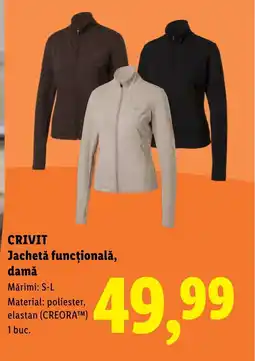 Lidl CRIVIT Jachetă funcțională, damă Ofertă