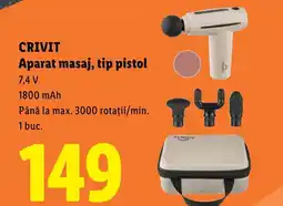 Lidl CRIVIT Aparat masaj, tip pistol Ofertă