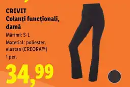 Lidl CRIVIT Colanți funcționali, damǎ Ofertă