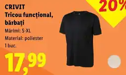 Lidl CRIVIT Tricou funcţional, bărbaţi Ofertă