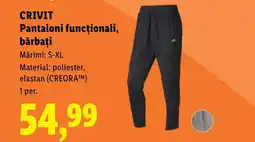 Lidl CRIVIT Pantaloni funcționali, bărbați Ofertă