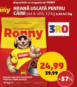 Penny Hrană uscată pentru câini Ronny Ofertă