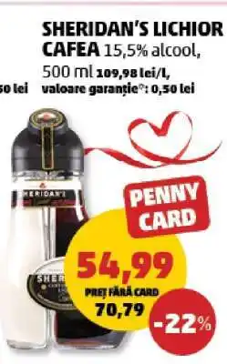 Penny SHERIDAN`S Lichior cafea Ofertă