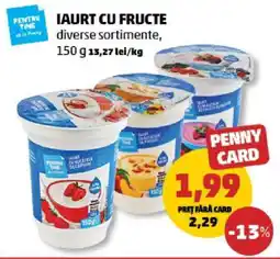 Penny IAURT CU FRUCTE Ofertă