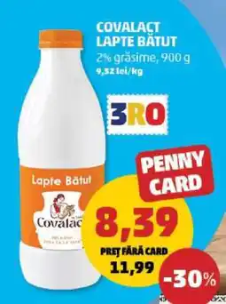 Penny COVALACT Lapte bătut Ofertă