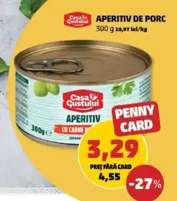 Penny Aperitiv de Porc Ofertă