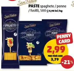 Penny San Fabio Paste Ofertă