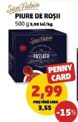 Penny San Fabio Piure de Roșii Ofertă