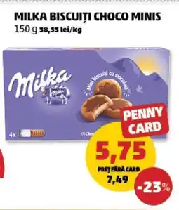 Penny Milka Biscuiți Choco Minis Ofertă