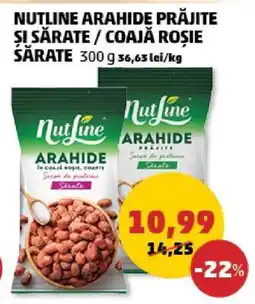 Penny Nutline Arahide Prăjite și Sărate / Coajă Roșie Sărate Ofertă