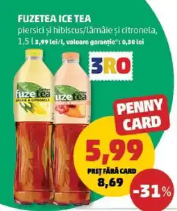 Penny FUZETEA Ice Tea Ofertă