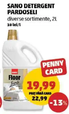 Penny Sano Detergent Pardoseli Ofertă