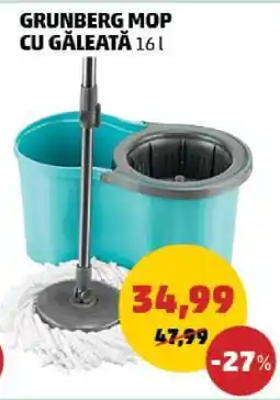 Penny GRUNBERG MOP CU GĂLEATĂ 16 L Ofertă