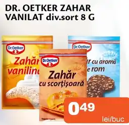 Unicarm Dr. oetker zahar vanilat div.sort Ofertă