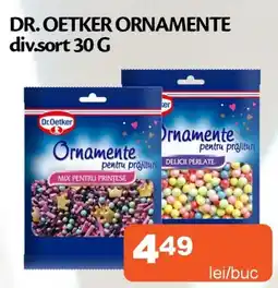 Unicarm Dr. oetker ornamente div.sort Ofertă