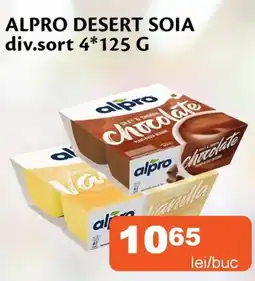 Unicarm Alpro desert soia div.sort Ofertă