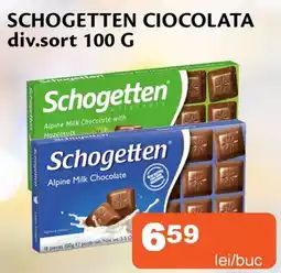 Unicarm Schogetten ciocolata div.sort Ofertă