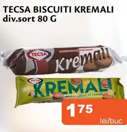Unicarm Tecsa biscuiti kremali Ofertă