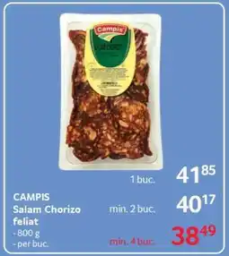 Selgros CAMPIS Salam Chorizo feliat Ofertă
