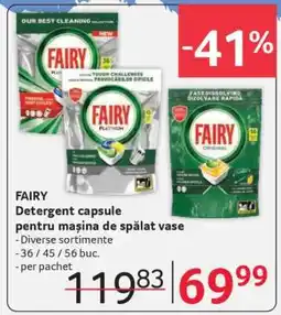 Selgros FAIRY Ofertă