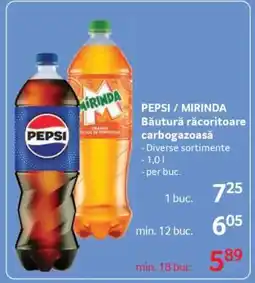 Selgros Pepsi / Mirinda Băutură răcoritoare carbogazoasă Ofertă