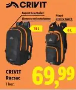 Lidl CRIVIT Rucsac Ofertă