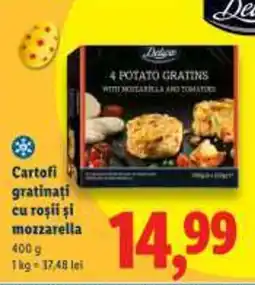 Lidl Cartofi gratinati cu roşii şi mozzarella Ofertă