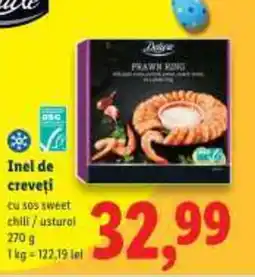 Lidl Deluxe Inel de creveti Ofertă