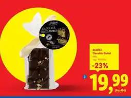 Lidl DELUXE Ciocolată Dubai Ofertă
