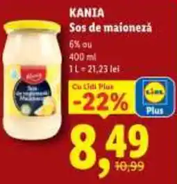 Lidl KANIA Sos de maioneză Ofertă