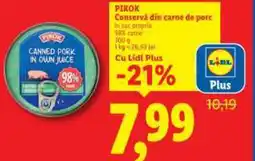 Lidl PIKOK Conserva din carne de porc Ofertă
