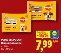 Lidl PEDIGREE POUCH Hrană umedă Ofertă