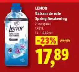 Lidl LENOR Balsam de rufe Spring Awakening Ofertă
