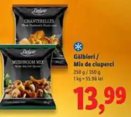 Lidl Galbiori/ Mix de ciuperci Ofertă